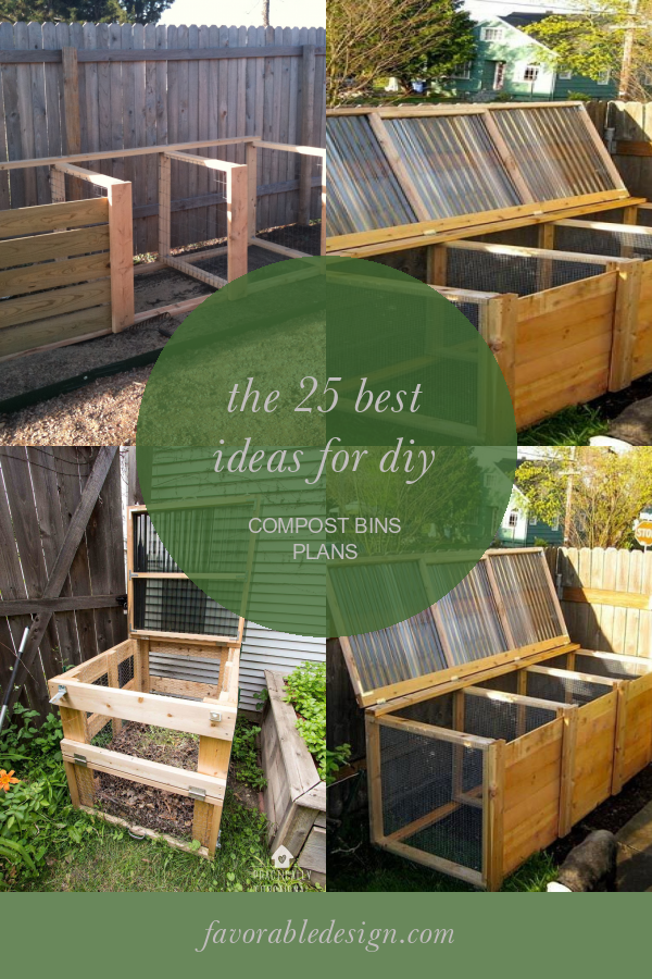The 25 Best Ideas for Diy Compost Bins Plans Home, Family, Style and